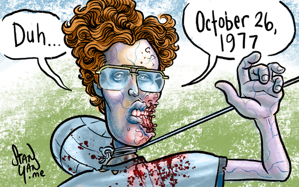 Thumbnail: Color Zombie Caricature - Digital