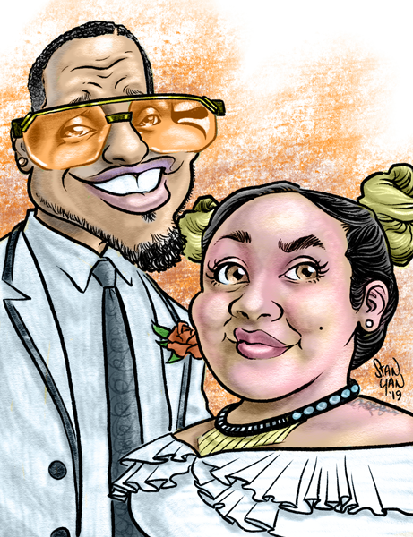 Thumbnail: Color Traditional Caricature - Digital