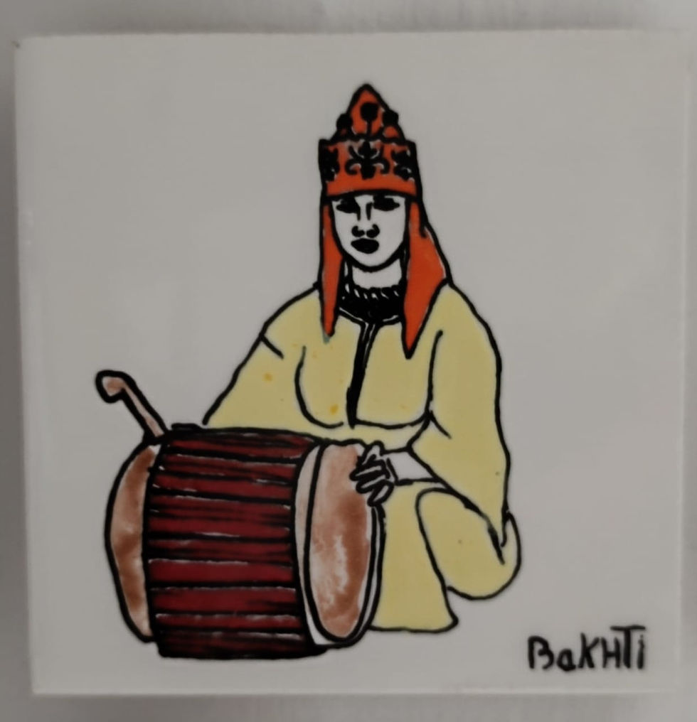 Lot de Carrés en Céramique par Amin Bakhti