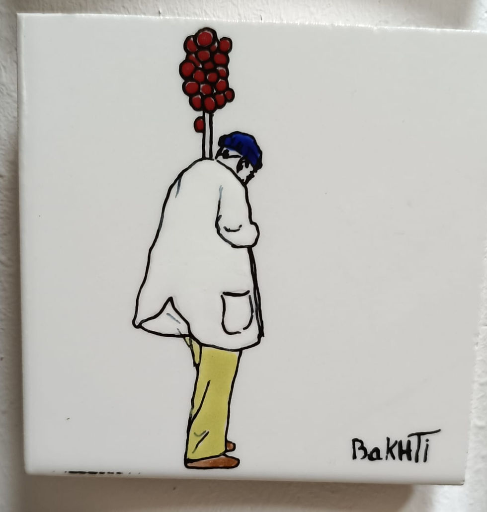 Lot de Carrés en Céramique par Amin Bakhti