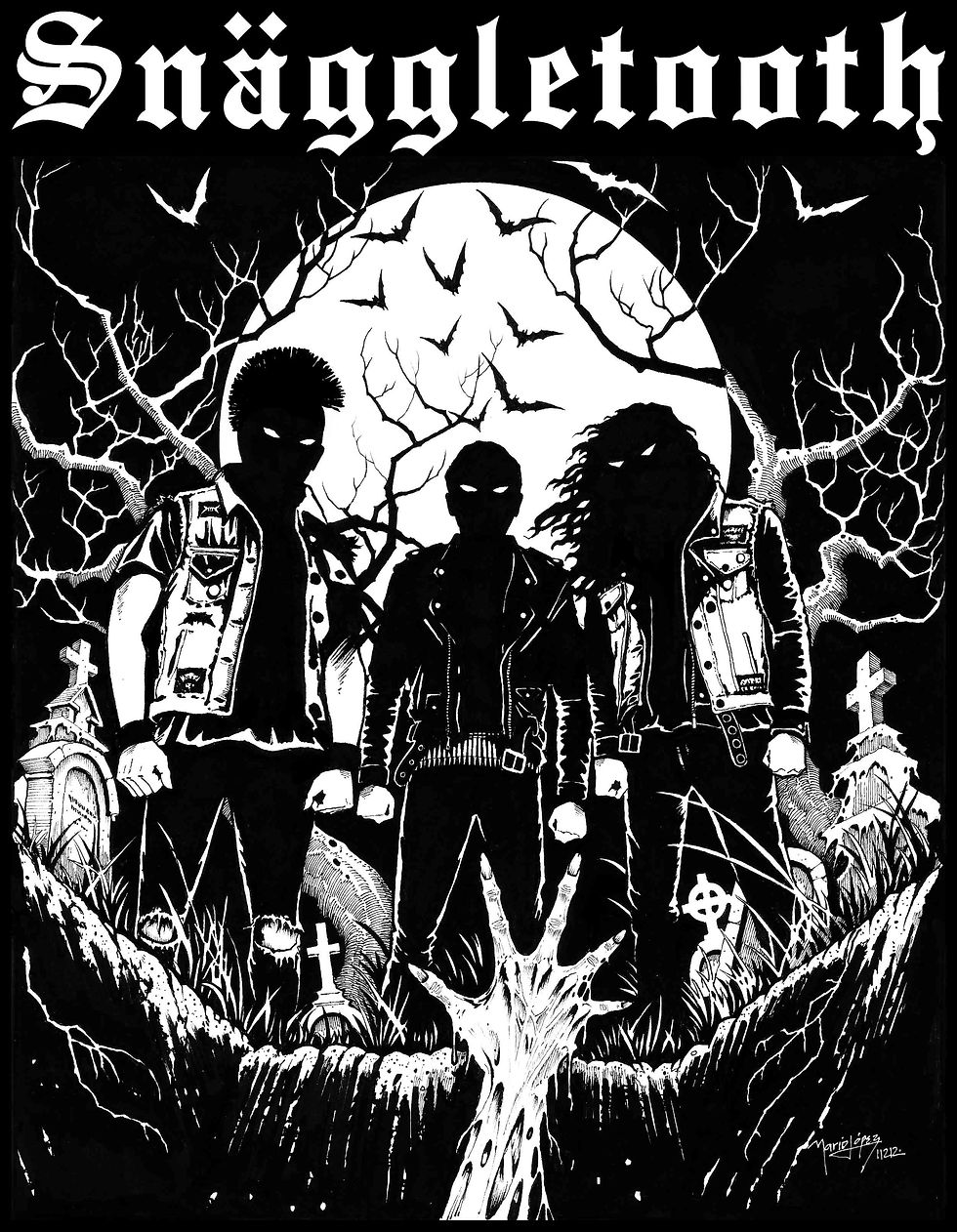 Snaggletooth-shirt design