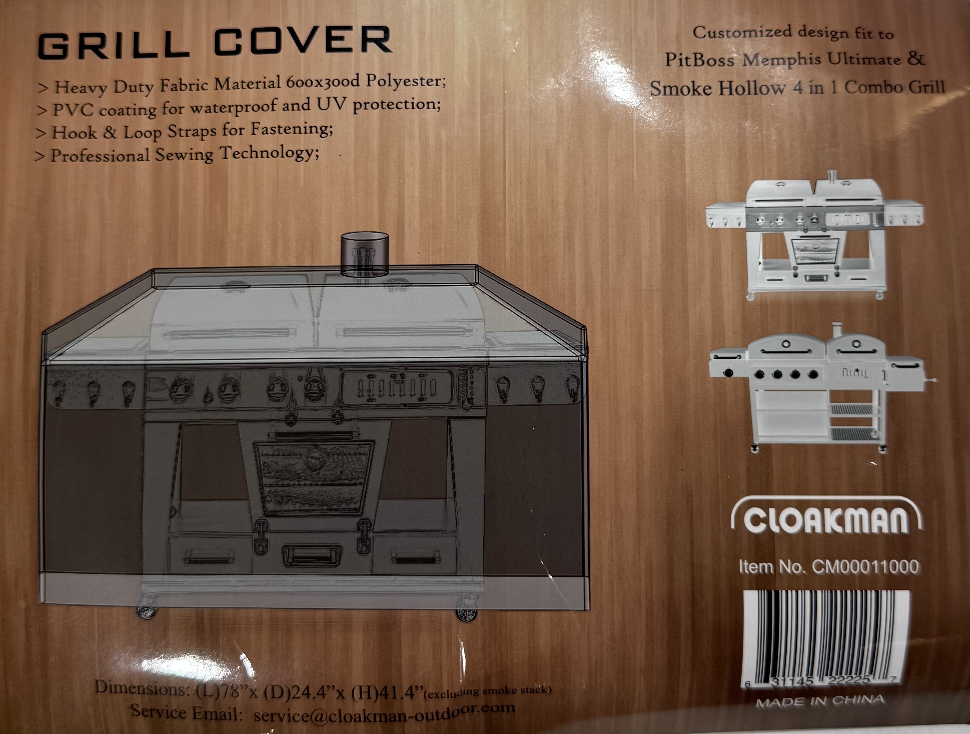 Cloakman Grill Cover