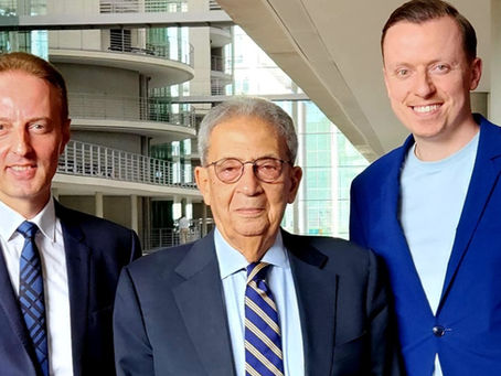 Treffen mit ägyptischem Außenminister a.D