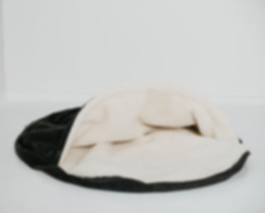 Cover of cave dog bed