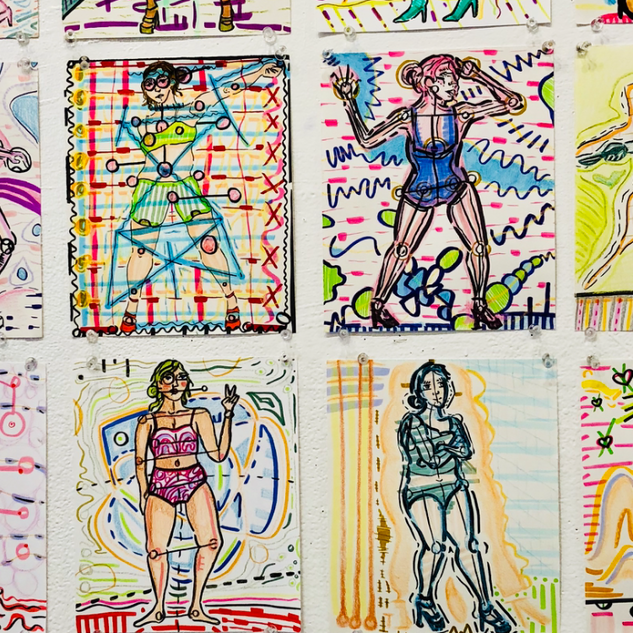 Drawings Artist In summary, you are free to copy, redistribute, and modify these images for noncommercial purposes but need to attribute scott pakin's random art generator as the original source. drawings artist