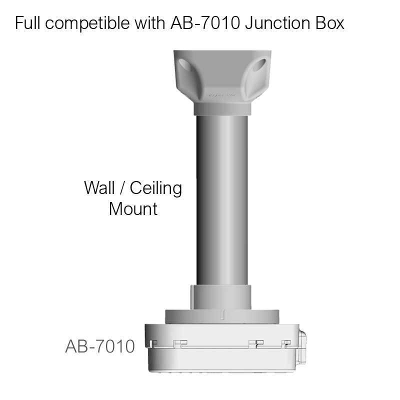 Miniatura: AB-7007-8x-xxP Montaggio a parete/soffitto
