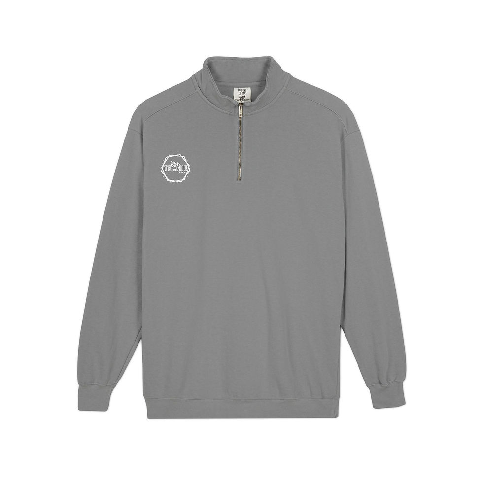 Thumbnail: Mrs. Techie Quarter-Zip Sweatshirt 