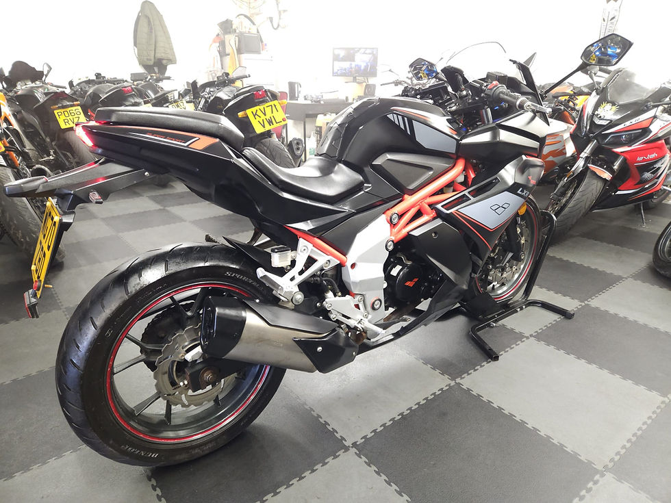 Thumbnail: Lexmoto lxr 125 2020 black