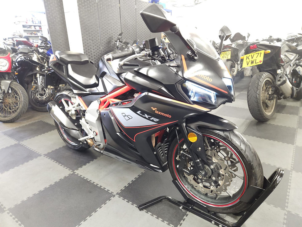 Thumbnail: Lexmoto lxr 125 2020 black
