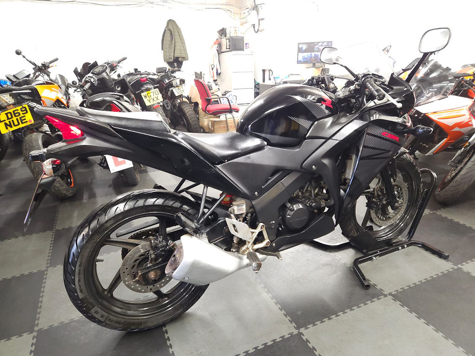 Thumbnail: Honda CBR 125 2015 Black 