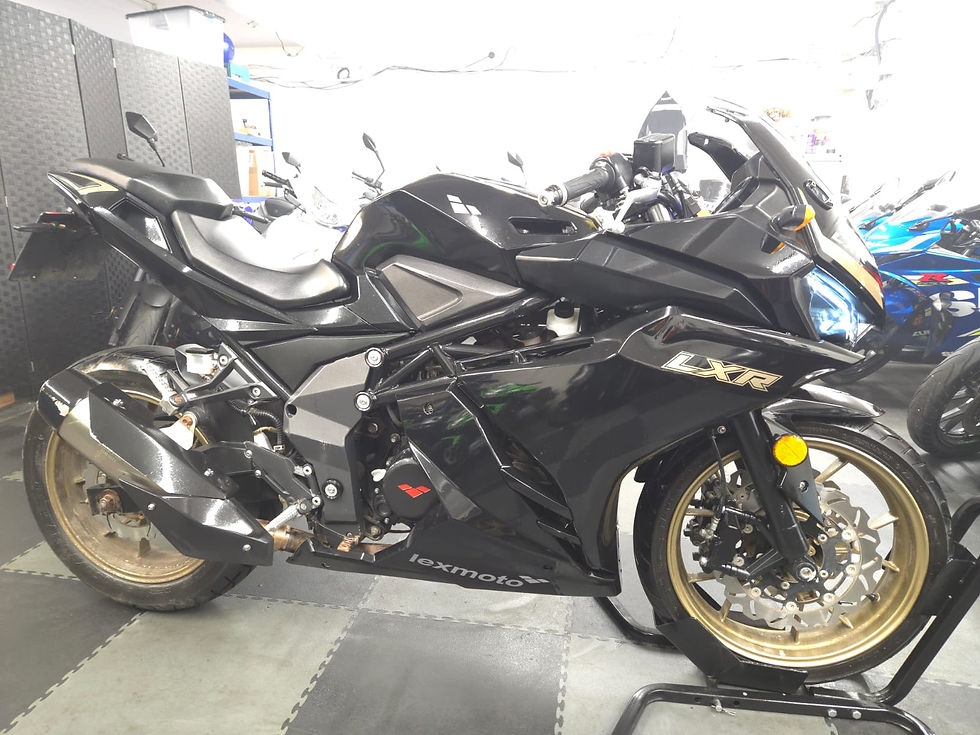 Thumbnail: Lexmoto LXR 125 2021 Black 