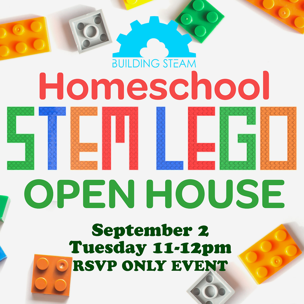 11-1130 AM Homeschool STEM LEGO® Open House