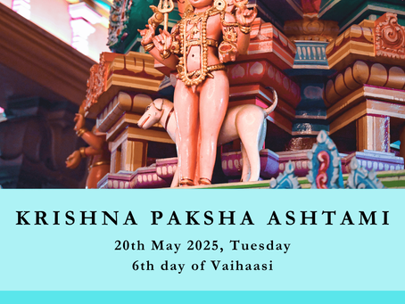 Krishna Paksha Ashtami
