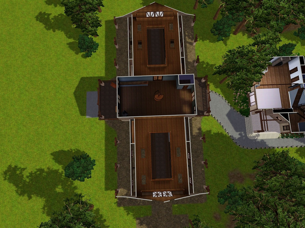 Second floor of stable