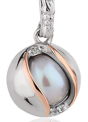 Thumbnail: Oyster Silver Pearl Earrings