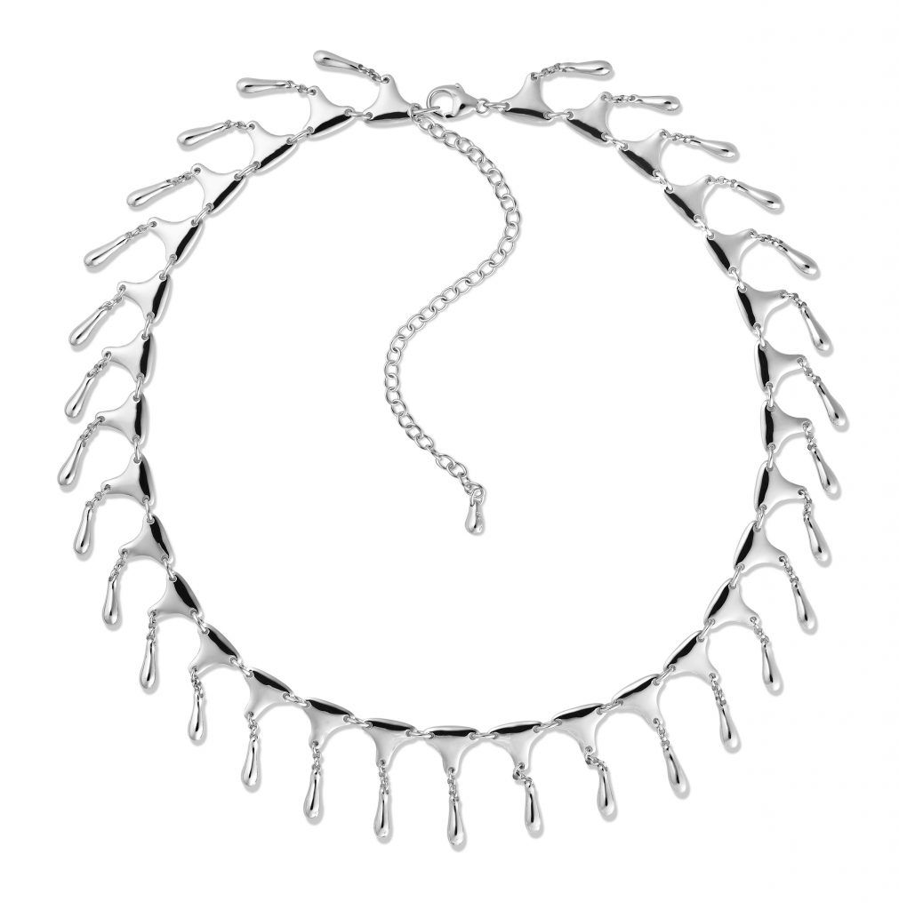 Dancing drop necklace