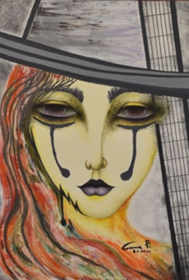 CUADRO LA MUSICA MOU SENTIMENTS DE CARME PI