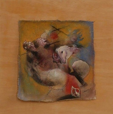 CUADRO ESTUDI PREVI PER UNA TELA PENJANT DE JOSEP Mª ROSSELLO