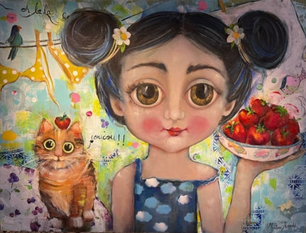 CUADRO COU COU DE MYRIAM ARNOLD