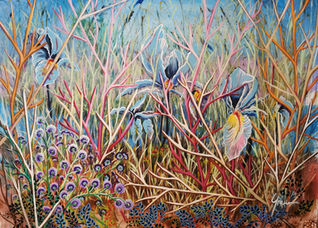 CUADRO BLUE DE GLORIA GRAU