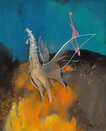 JOSEP Mª ROSSELLO cuadro animal fabulos pintor de la galería dart la catedral