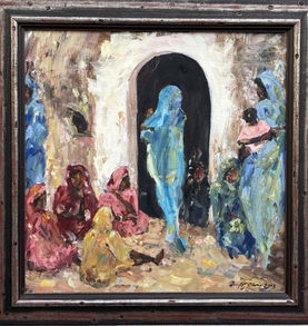 CUADRO DONES DEL POBLAT NUBI DE QUERALT OSORIO