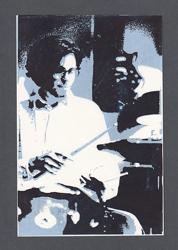 Screen Print Portrait