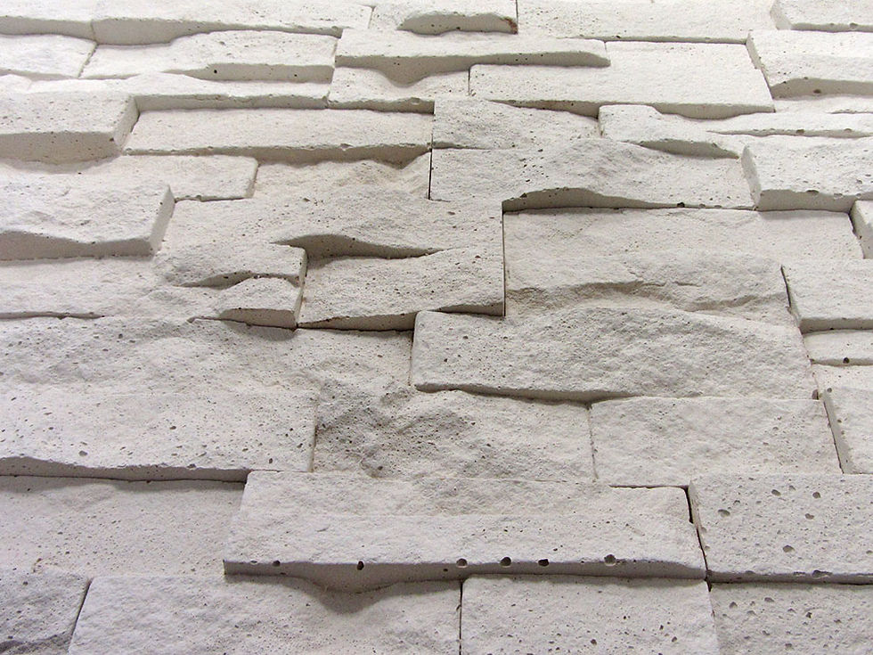 Thumbnail: Decorative Cream Split Face Tiles 2