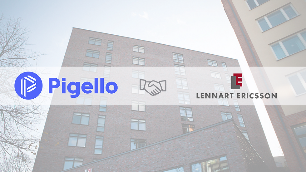 Bostadsbolaget Lennart Ericsson Fastigheter väljer Pigello fastighetssystem