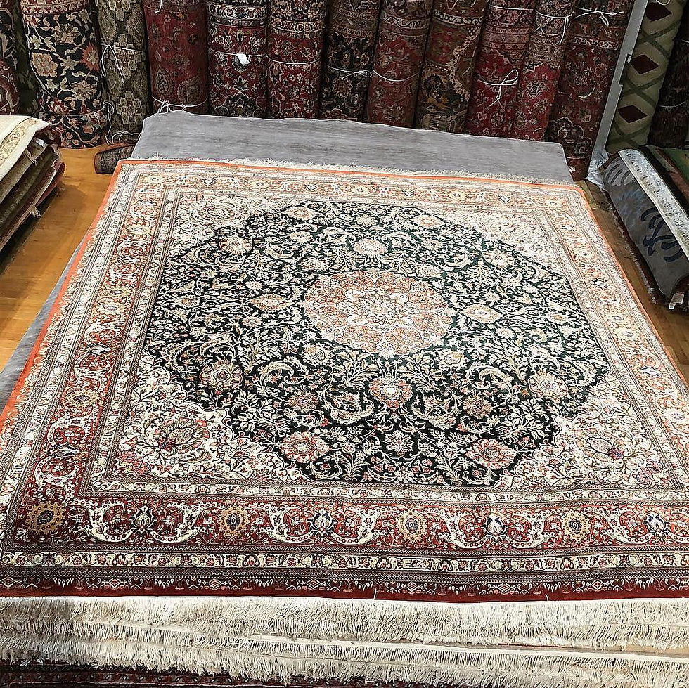 Thumbnail: Persian Qum Beheshti Area Rug
