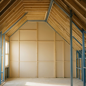 Dachgeschossausbau mit Gipskarton