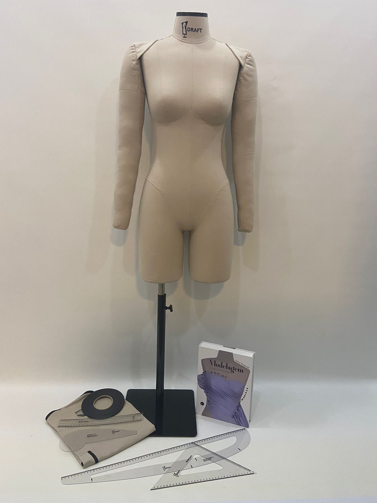 LINHA AULA Feminino Meia Perna com acessórios