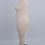 Thumbnail: Feminine Plus Size 52 one full leg mann. / Maniquí fem. plus size 52 perna larga