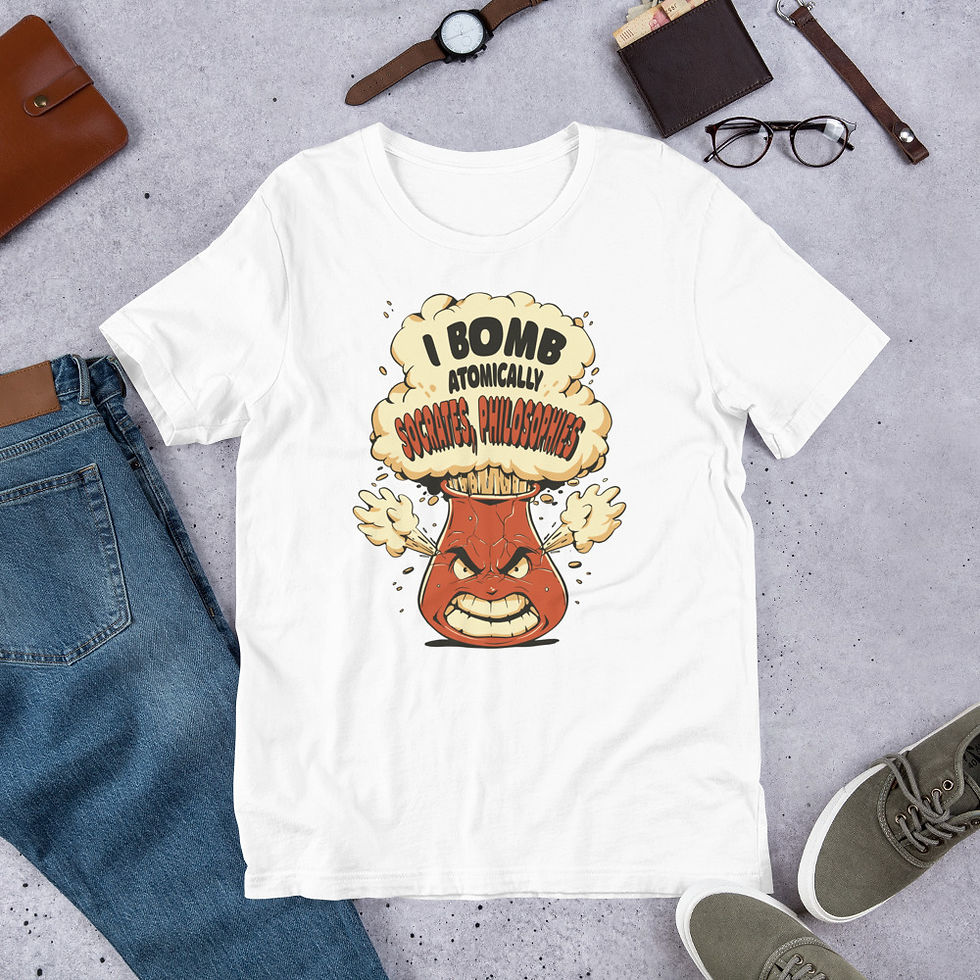 Thumbnail: I Bomb Atomically Unisex t-shirt