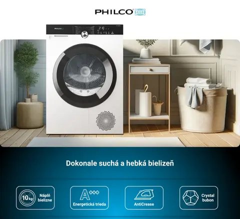 Sušička značky Philco - vizuál pre brand page 