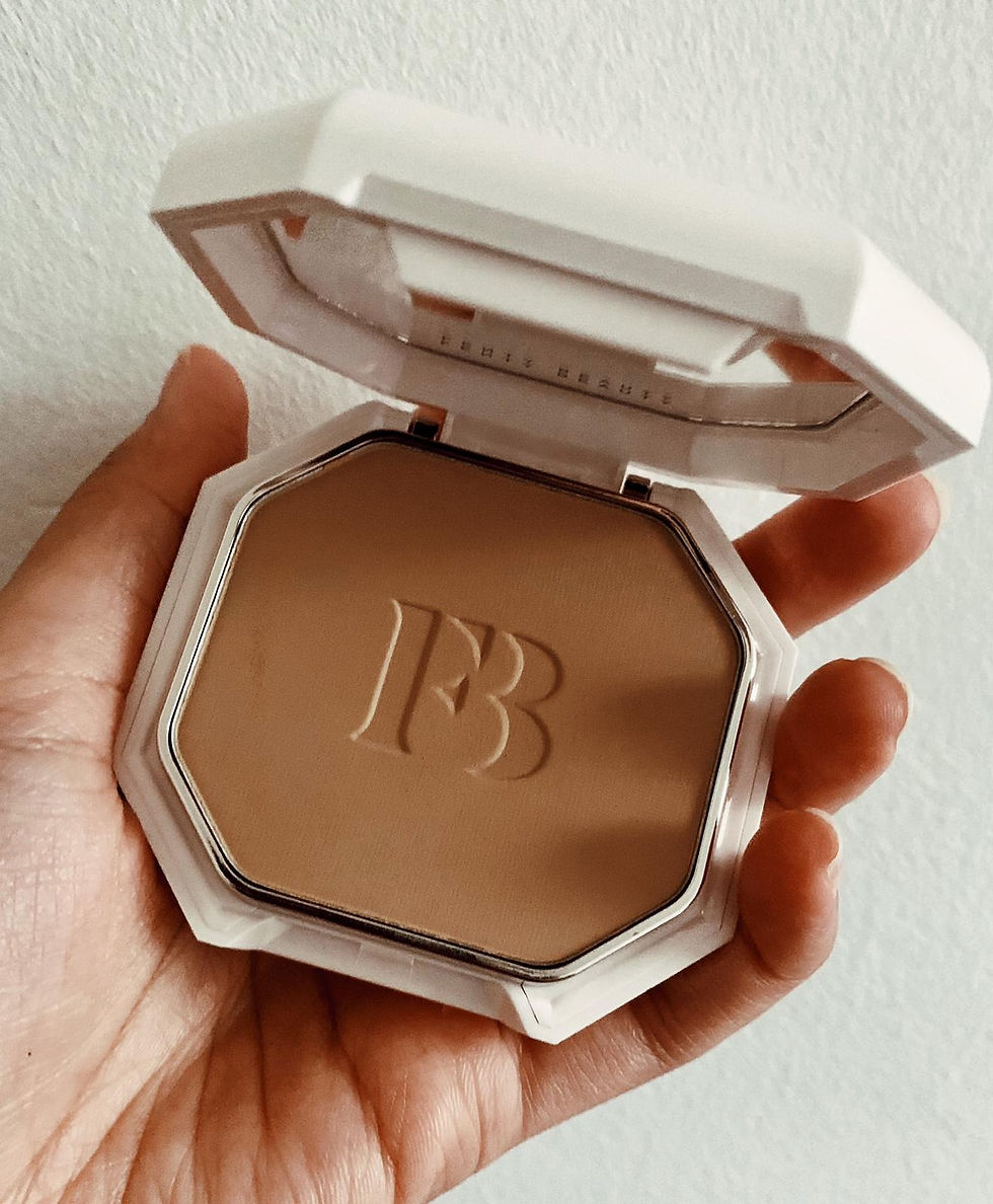 Fenty Beauty Powder Foundation Review (olive complexion and acne scarred skin)