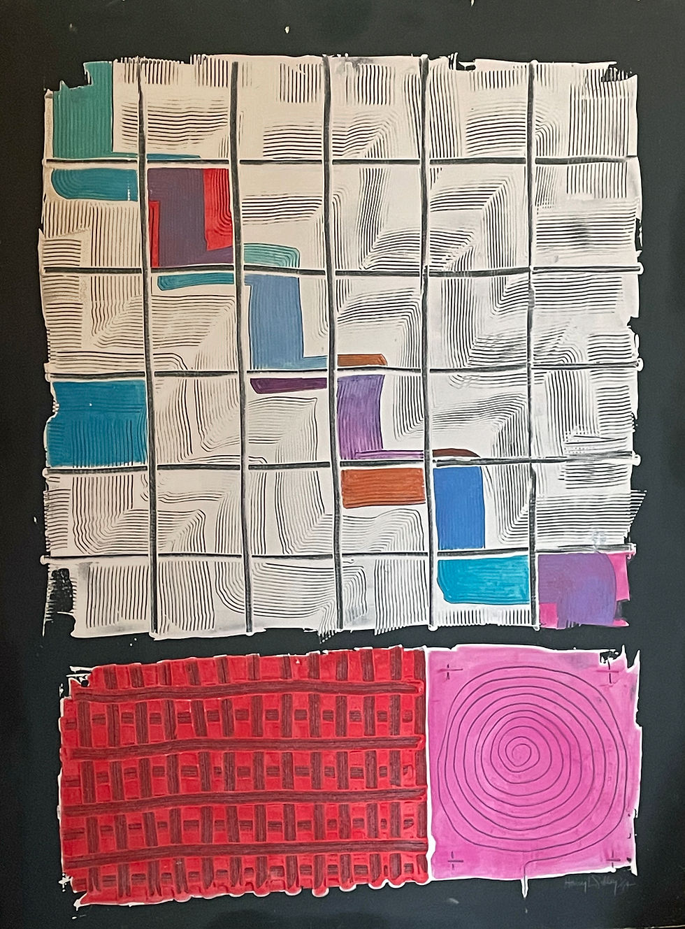 Floating on the Night III - 48" x 36" $1,000