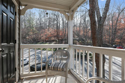 Charming covered Balcony...