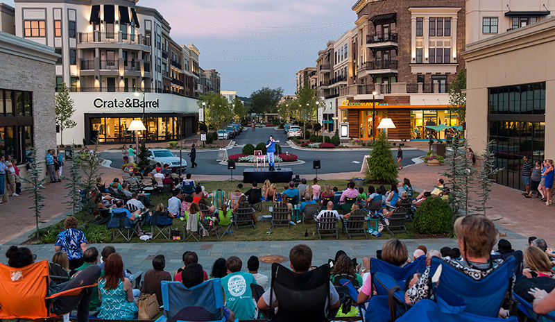 Avalon in suburban Atlanta