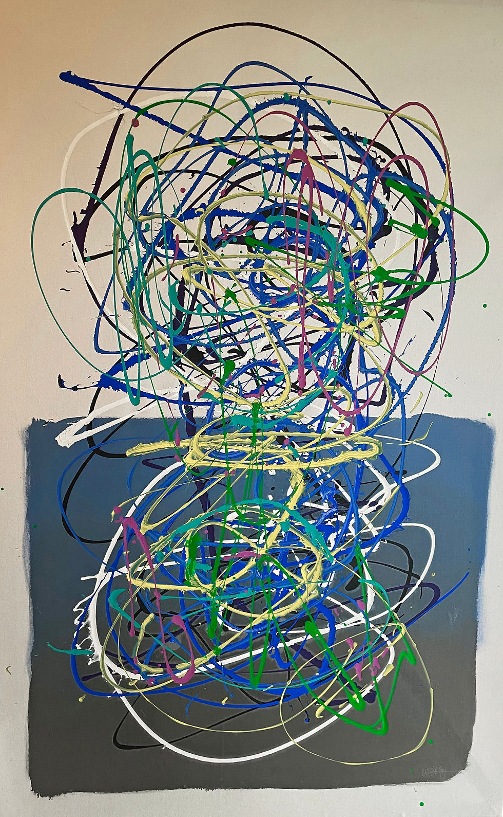 Omnium III - 48" x 72" $3,000