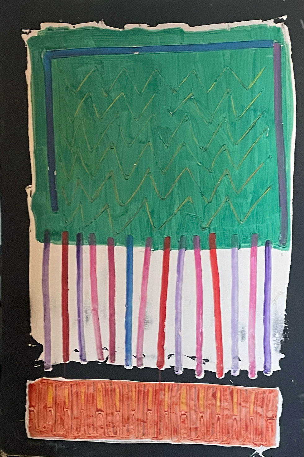 Floating on the Night IV - 48" x 36" $1,000