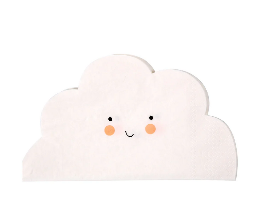 Happy Cloud Napkins