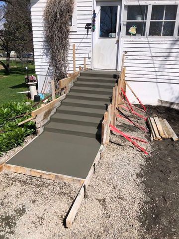  Exterior Residential Concrete Steps 