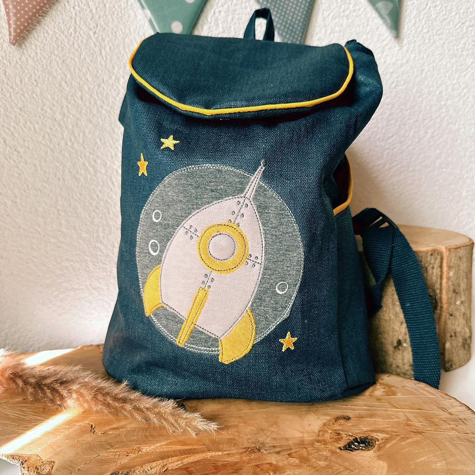 Kinderrucksack Rakete