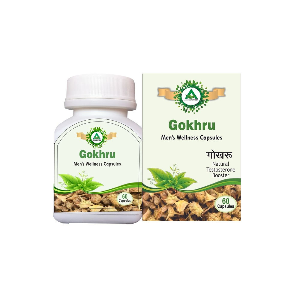 Gokhru Capsules - Ayurvedic & Herbal Medicine for Men's Wellness