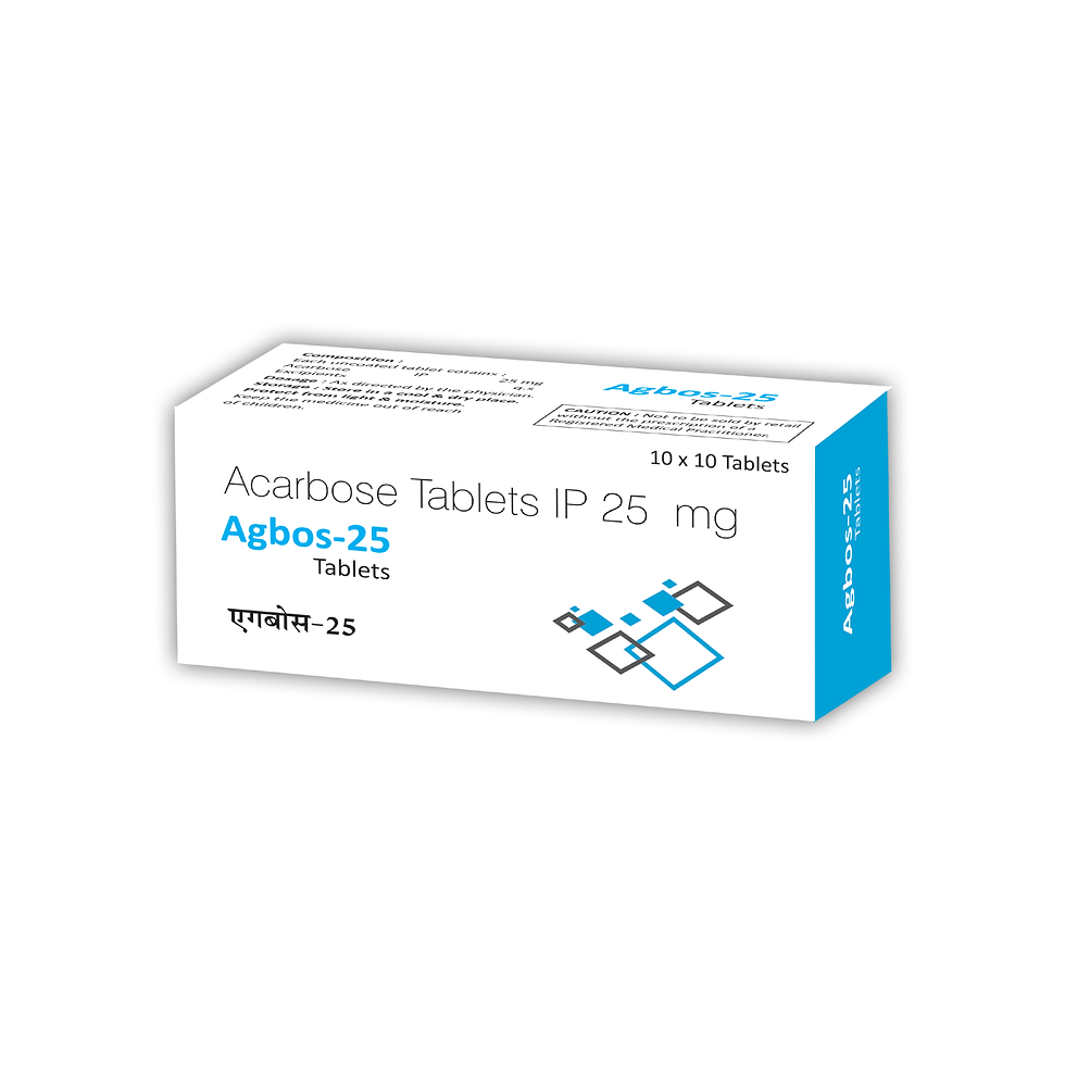 AGBOSE 25 Tablets
