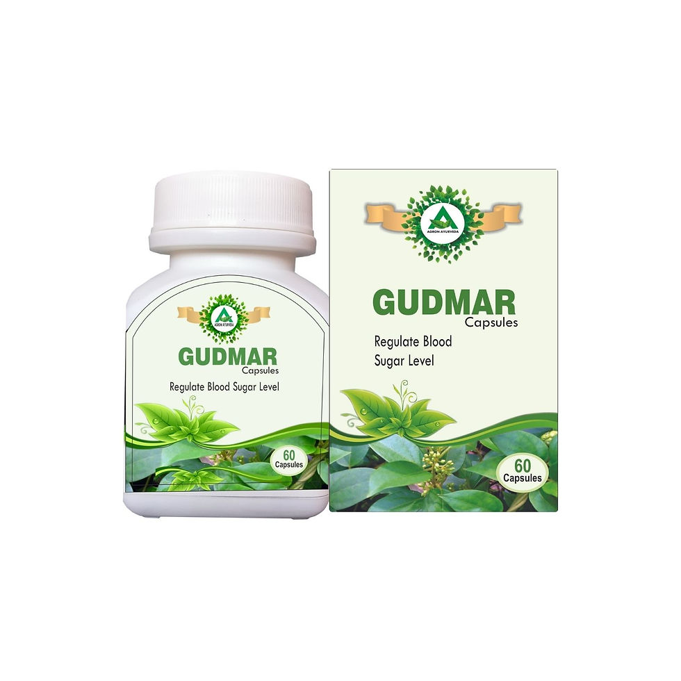 Gudmar Capsule - Ayurvedic & Herbal Medicine for Blood Suger & Diabetes Wellness