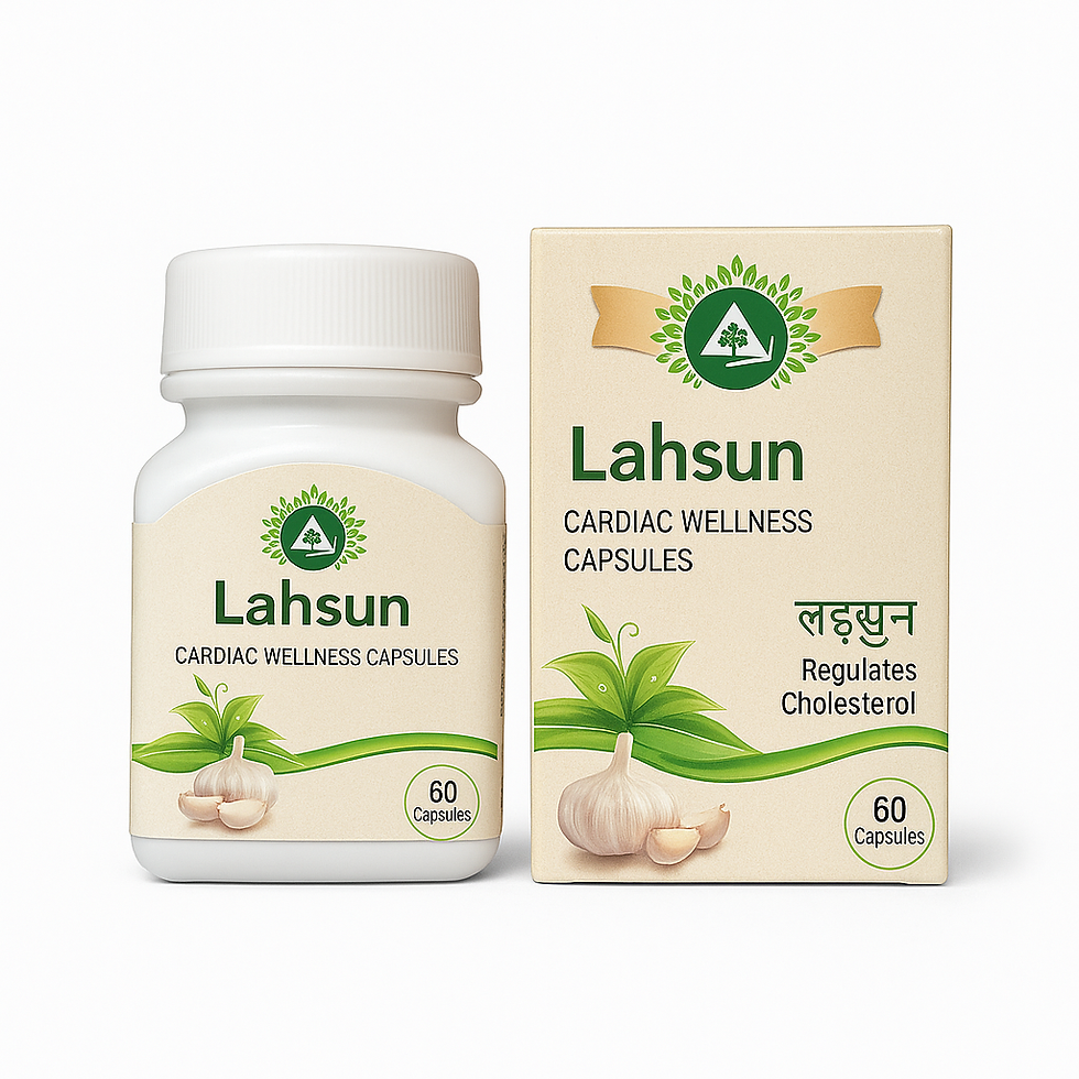 Lahsun Capsule - Ayurvedic & Herbal Medicine for Cardic Wellness