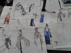 Costume sketches