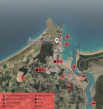 Map of Point Sorell, Hawley House near Devonport